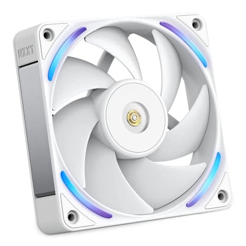 NZXT F120X Performance Fan 120mm PWM RGB LCP Frame White
