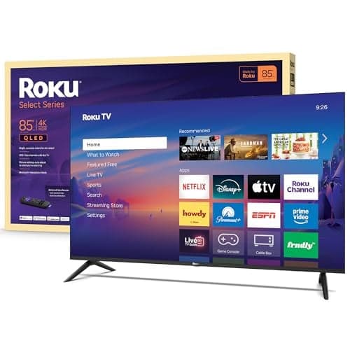 Roku 85-Inch Select Series 4K QLED TV (2026)