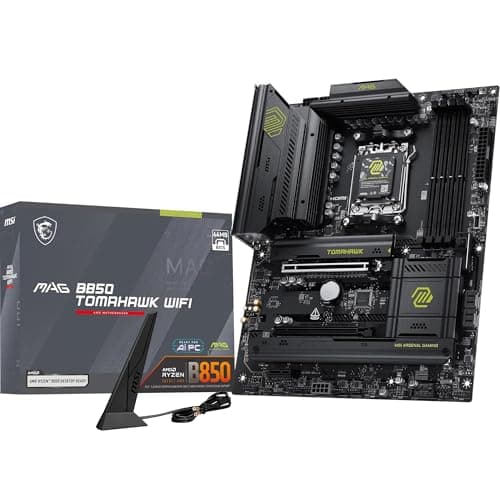 MSI MAG B850 Tomahawk WiFi Motherboard - 31% Off, AM5, Wi-Fi 7