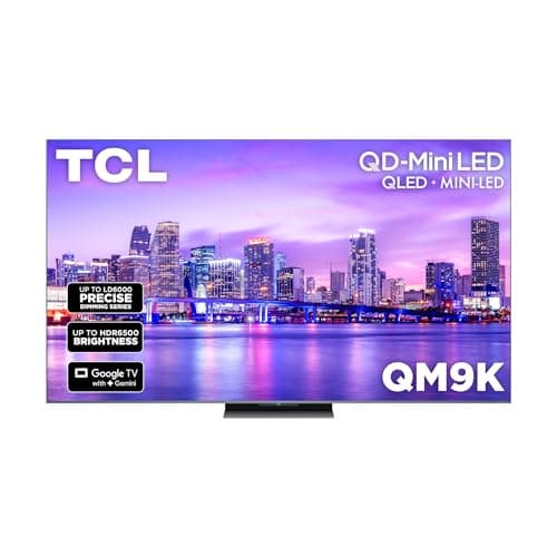 TCL 85-Inch QM9K Series Mini LED QLED 4K TV 85QM9K with Dolby Vision
