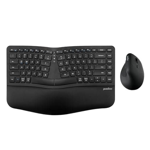Perixx PERIDUO-606II Wireless Ergonomic Keyboard and Mouse Combo