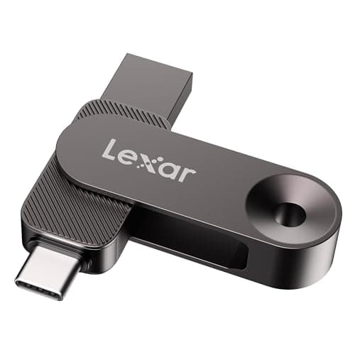 Lexar D500 1TB Dual USB-C/USB-A SSD Drive - Up to 390MB/s