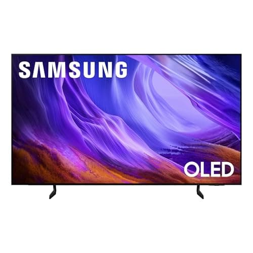 Samsung 77-Inch S85H OLED TV with AI Processor and 120Hz Gaming