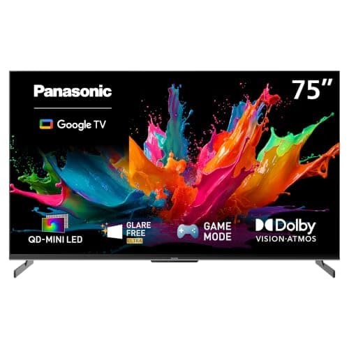 Panasonic W85 75-Inch QD-Mini LED 4K Google TV (TN-75W85CPS)