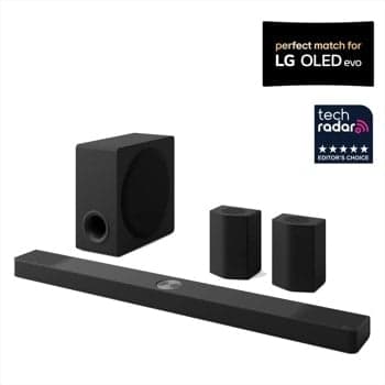 LG S95AR 9.1.5ch Dolby Atmos Soundbar with Wireless Rear Speakers