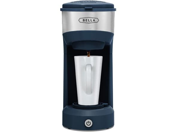 BELLA Dual Brew Single Serve Coffee Maker, 14oz - 70% Off