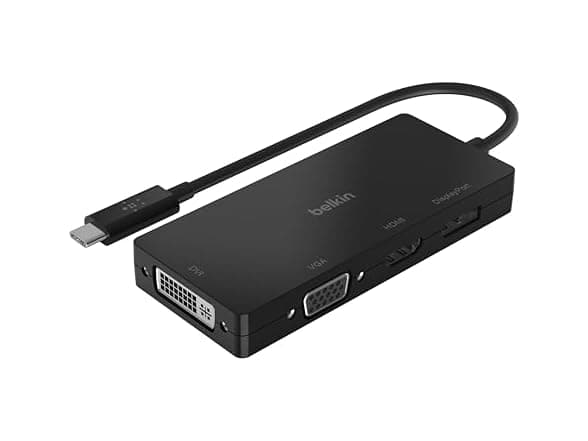 Belkin USB-C to HDMI VGA Multiport Adapter - 74% Off