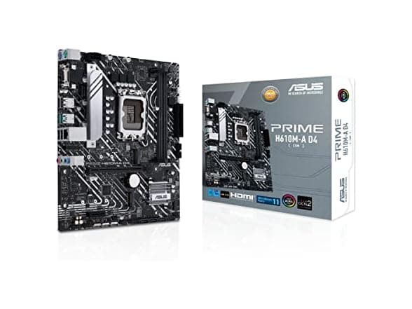 ASUS Prime H610M-A D4-CSM LGA 1700 Micro ATX DDR4 Motherboard