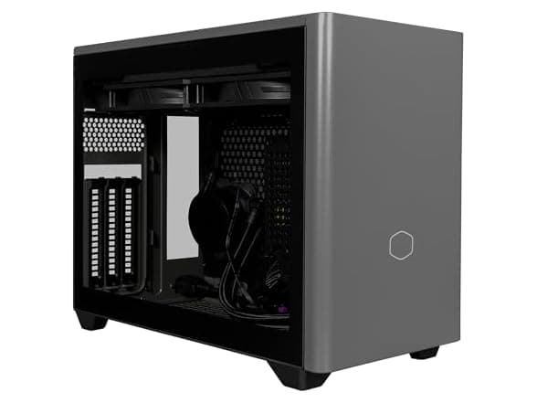 Cooler Master NR200P MAX V2 Mini-ITX Case Bundle - 280mm AIO + 850W PSU