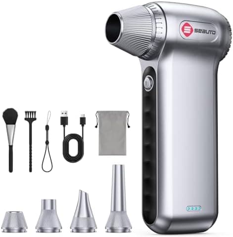 Viborell 180KRPM Electric Air Duster - Rechargeable 3-Speed Blower