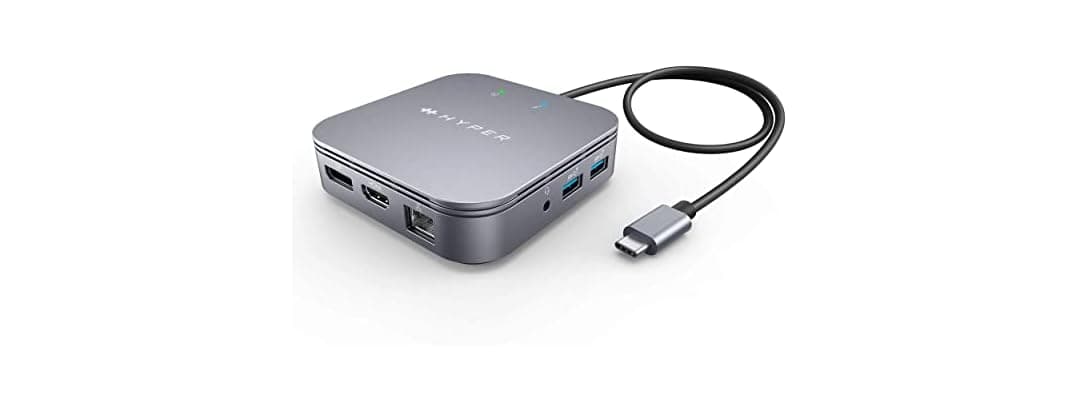 HyperDrive USB-C & Thunderbolt 4 Dual Monitor Dock