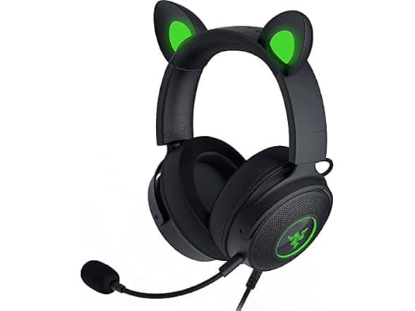 Razer Kraken Kitty V2 Pro Wired RGB Headset with Interchangeable Ears - 50% Off