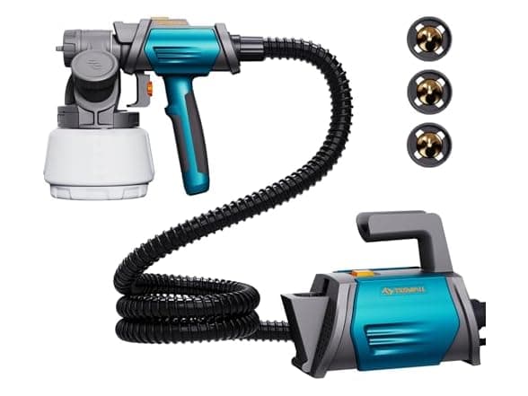 Tilswall Shark 800 Paint Sprayer - 800W, 4 Nozzles, Side Feed