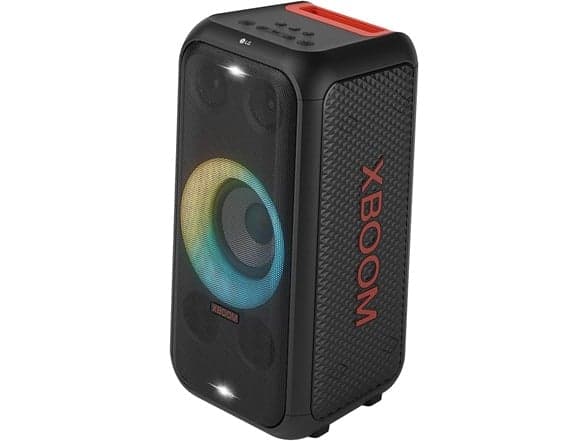 LG XBOOM XL5 Portable Party Boombox with Multi-Color Lighting, 12HR Battery, IPX4