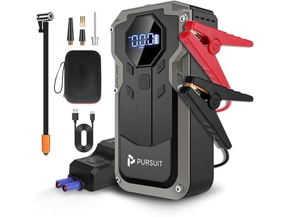 Pursuit R67 Jump Starter & Air Compressor 2000A 150PSI
