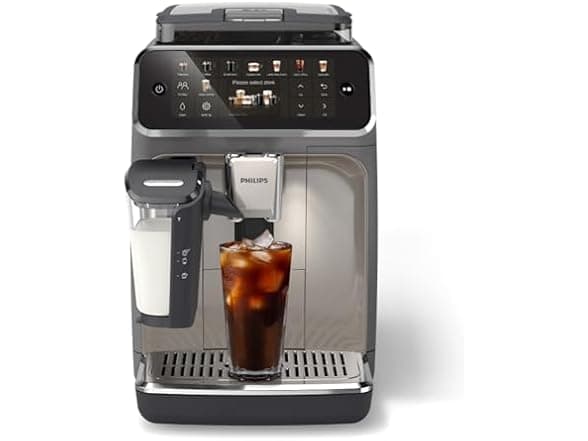 Philips 5500 Series Fully Automatic Espresso Machine with LatteGo