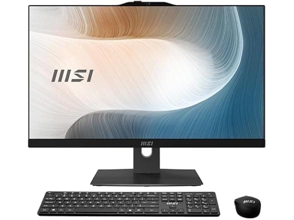 MSI Modern AM242TP AIO Desktop - 23.8" FHD Touch, Intel Core 3-100U, 512GB SSD