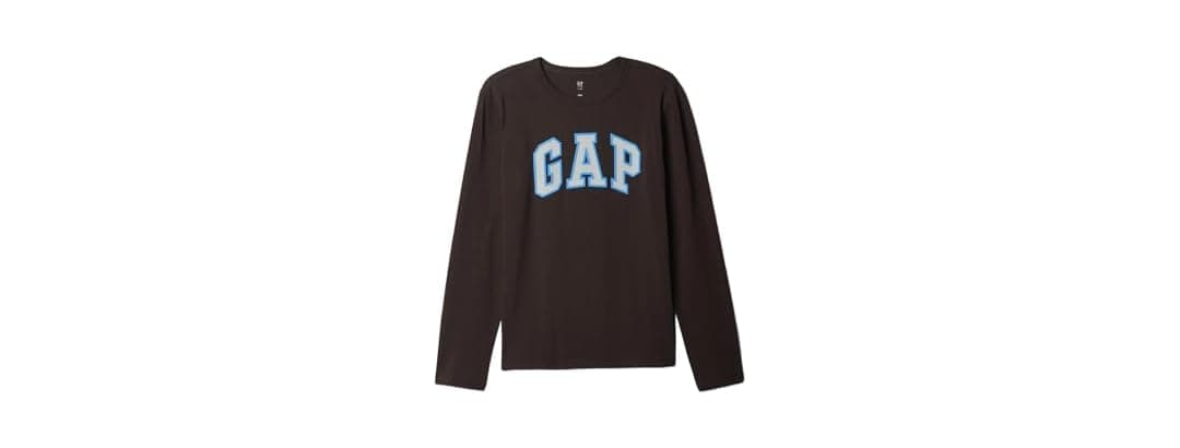 GAP Boys Long Sleeve Logo Tee