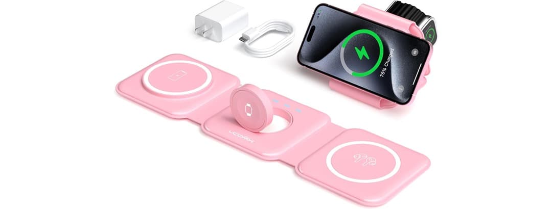 UCOMX Foldable 3in1 Wireless Charging Station