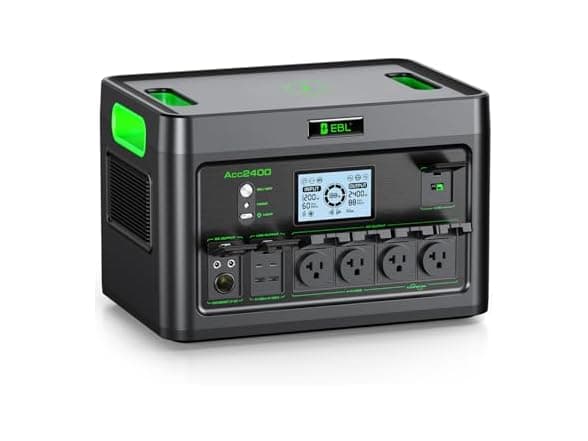EBL 2400W Portable Power Station 1843.2Wh LiFePO4 Backup