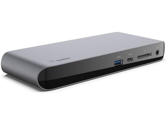 Belkin Thunderbolt 3 Dock Pro - Dual 4K @60Hz, 85W Charging, 12 Ports