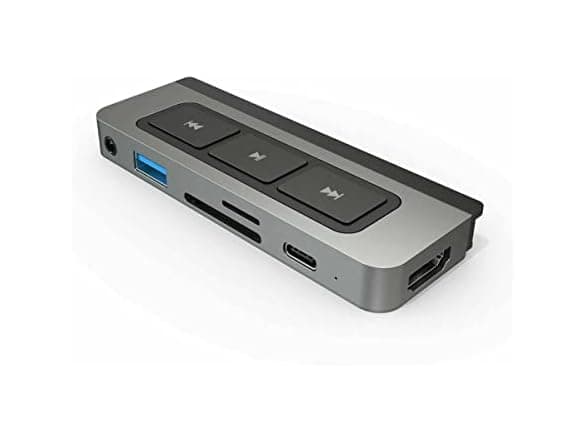 HyperDrive iPad USB-C Hub 6-in-1 with Media Shortcut Keys & 4K HDMI