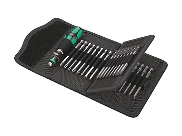 Wera Kraftform Kompakt 62 Screwdriver Set with 33-Pieces and Pouch