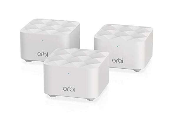 NETGEAR Orbi Whole Home Mesh WiFi System (RBK13) - 4500 sq ft, 57% Off