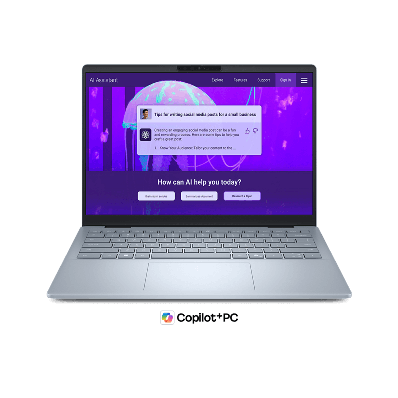 Dell 14 Plus Laptop with Intel Core Ultra 7 and 1TB Storage