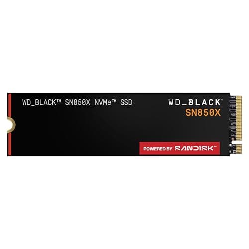 WD Black SN850X 8TB NVMe SSD - High-Speed 7,300 MB/s Internal Drive