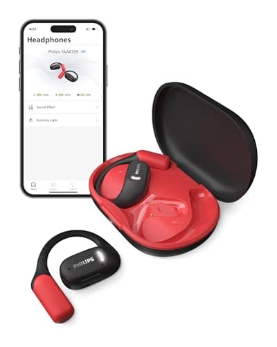 Philips A6709 Open-Ear Bluetooth Headphones with 28-Hour Battery