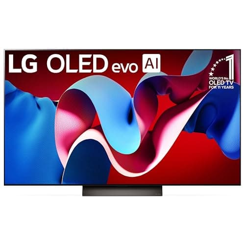 LG 55-Inch C4 OLED evo TV with 144Hz Refresh Rate