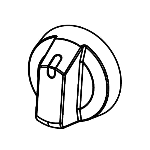 Samsung DG94-02141A Range Burner Knob - Genuine OEM Replacement