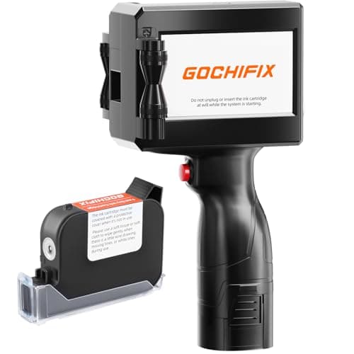 GOCHIFIX Handheld Inkjet Printer with 4.3-inch Touch Screen