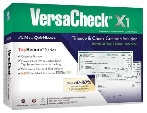 VersaCheck X1 2024 for QuickBooks - Check Printing Software