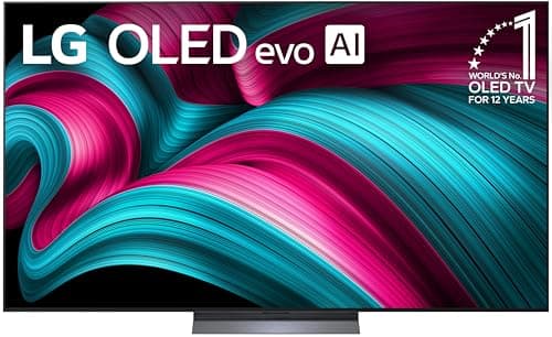 LG 77-Inch OLED evo C5 4K Smart TV with Dolby Atmos and 144Hz Gaming