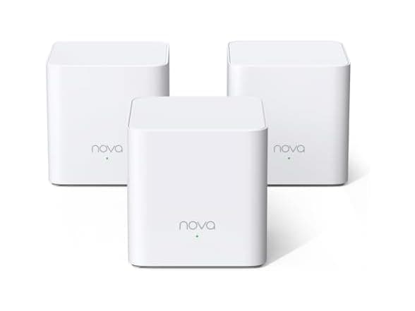 Tenda Nova MX3 AX1500 Wi-Fi 6 Mesh System 3-Pack - Covers 3500 sq.ft