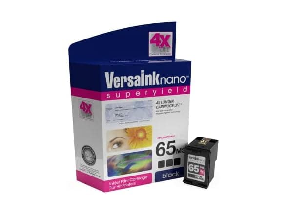 VersaInk-Nano 65 MS MICR Black Ink Cartridge for Check Printing