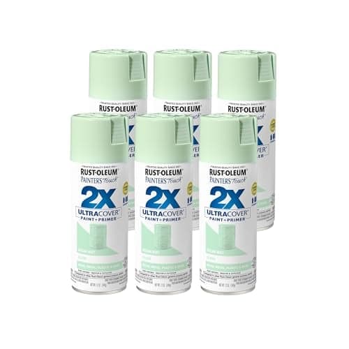Rust-Oleum Painter's Touch 2X Ultra Cover Spray Paint (Gloss Ocean Mist) 6-Pack