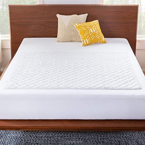 Linenspa Waterproof Mattress Pad - Quilted, Machine Washable