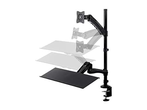 Monoprice Sit-Stand Monitor and Keyboard Mount for 13-26in Displays - 36% Off