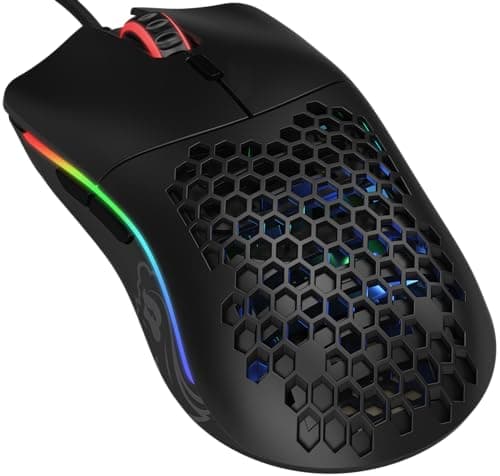 Glorious Model O Wired Gaming Mouse - 67g Superlight, Pixart 3360, RGB