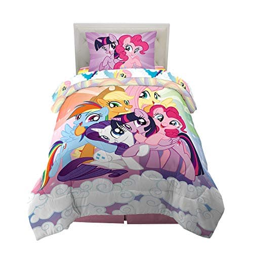 Franco Kids My Little Pony Twin Bedding Set - Super Soft Microfiber
