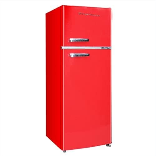 Frigidaire Retro 7.5 cu ft Refrigerator with Freezer, Red