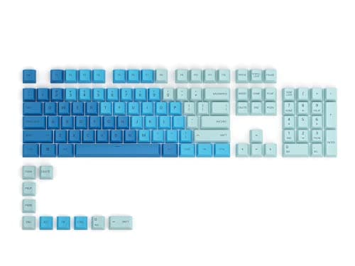 GLORIOUS GPBT Caribbean Ocean Dye Sublimated Keycaps - 114 Key Set