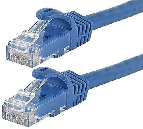 Monoprice Cat6 Ethernet Patch Cable 12-Pack 3ft Snagless Blue