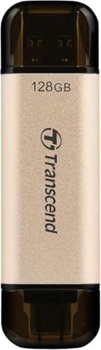 Transcend JetFlash 930C 128GB Dual USB-C & USB-A Flash Drive 420MB/s