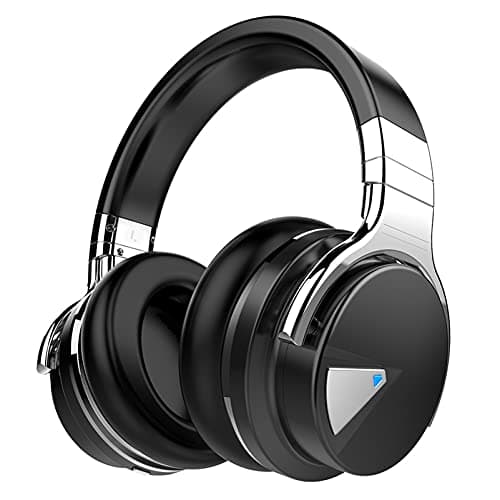 Silensys E7 Active Noise Cancelling Headphones - 55% Off | Black