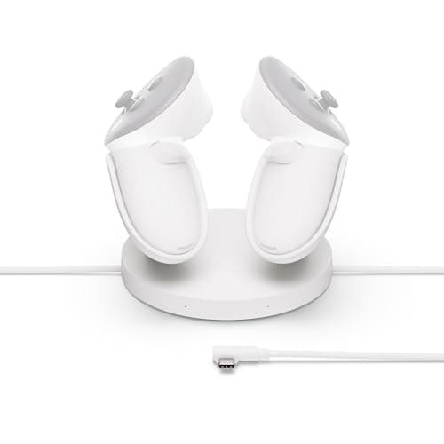 Meta Quest Compact Charging Dock for Quest 3/3S - Wireless Controller Charging