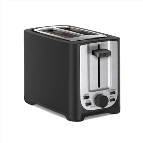 BELLA 2 Slice Toaster with Extra Wide Slots and Auto Shut Off